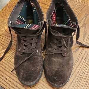 SAM Edelman Brown Suede booties